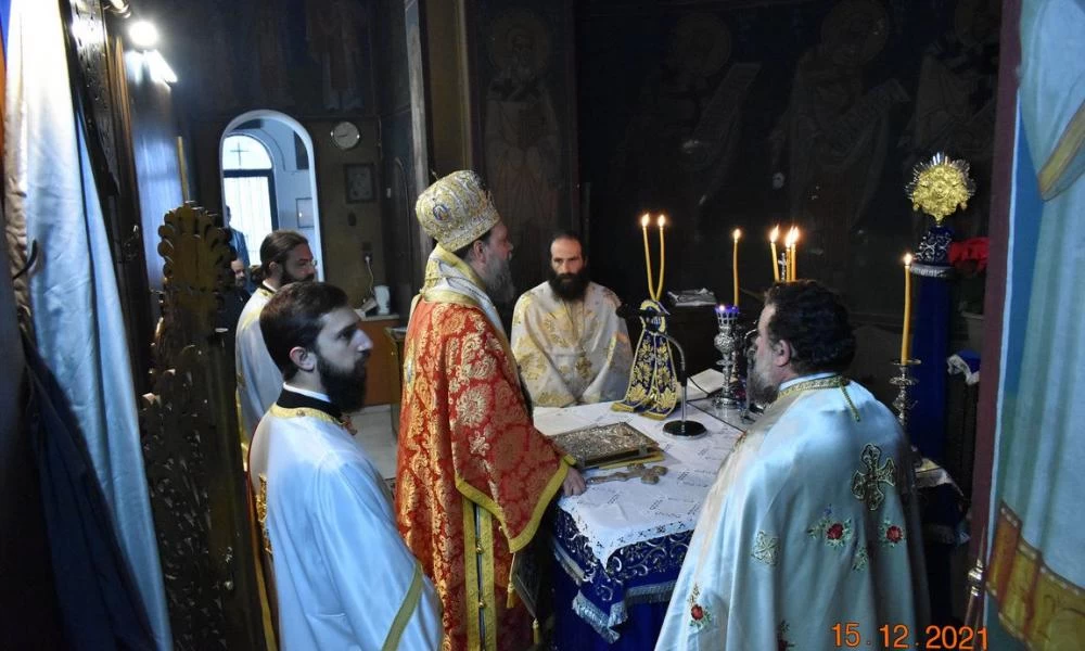 Η εορτή του Αγίου Ελευθερίου στην Μητρόπολη Νέας Ιωνίας